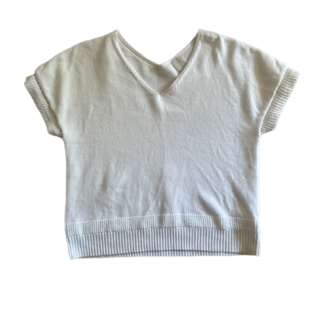 JOIE | White Knit TShirt |M